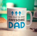 This Guy Is One Awesome Dad Mug - Standard 330ml (11oz) / White