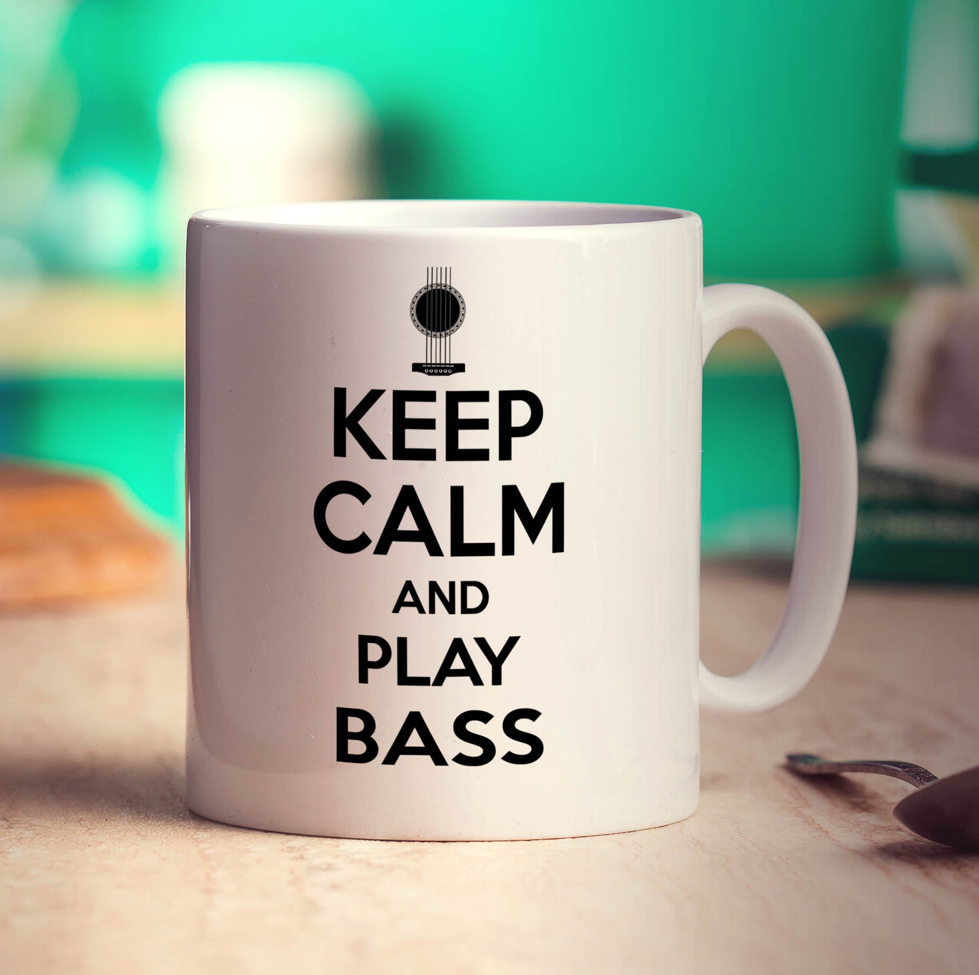 Keep Calm and Play Bass Mug