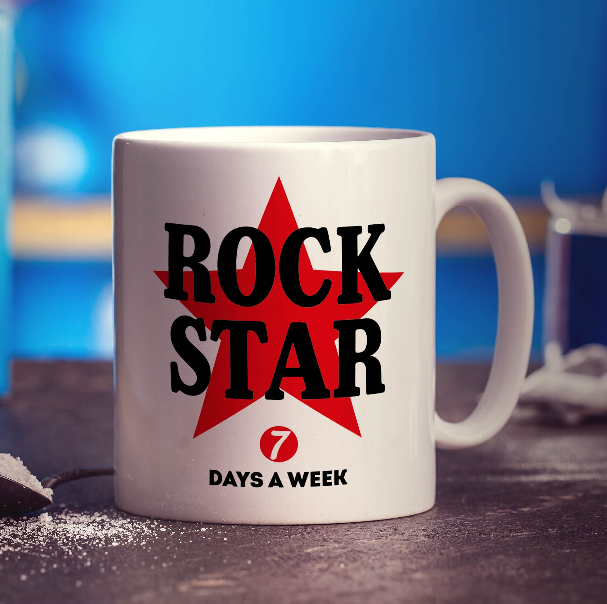 Rock Star, 7 Days a Week Mug