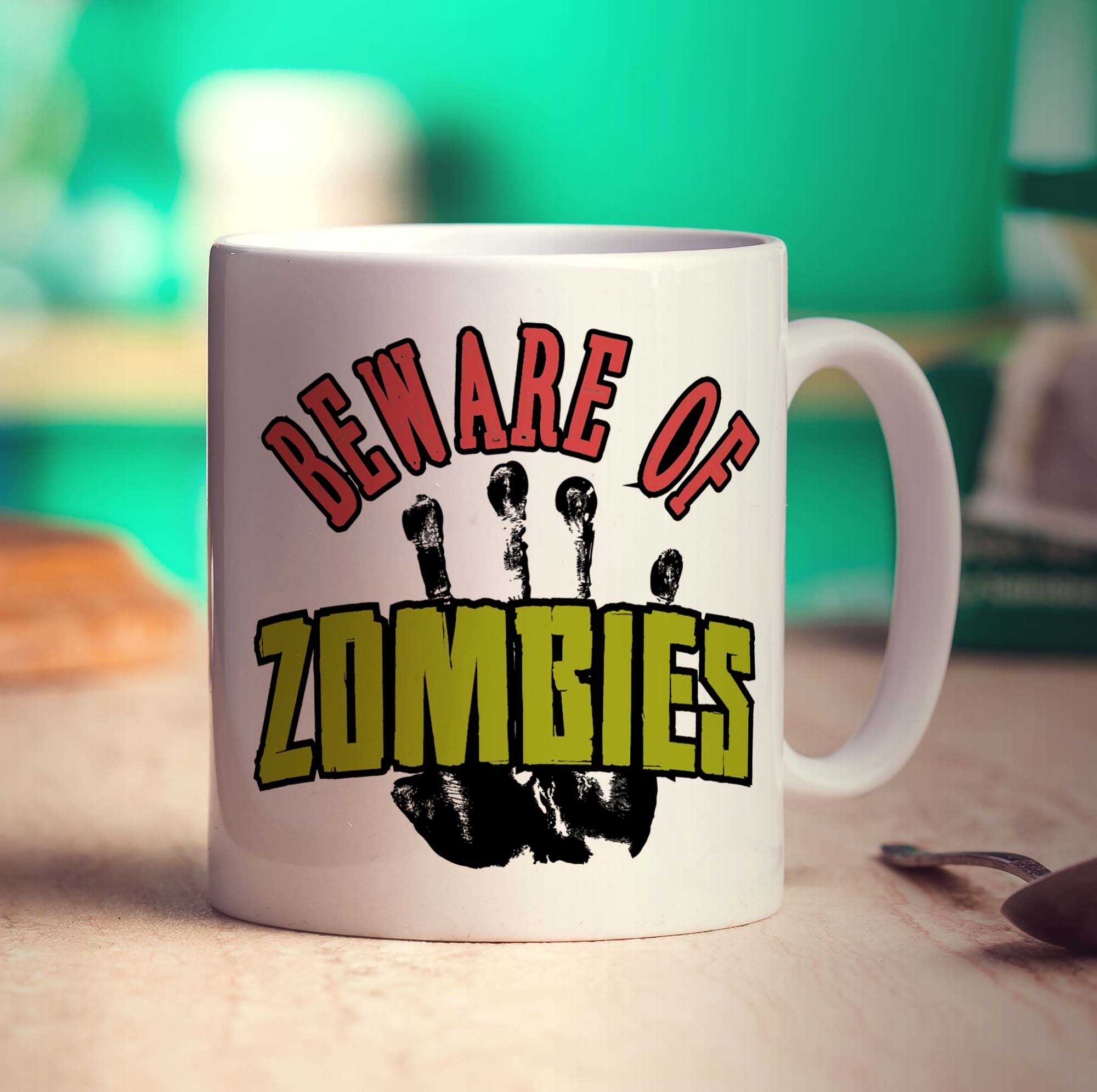 Beware of Zombies Mug