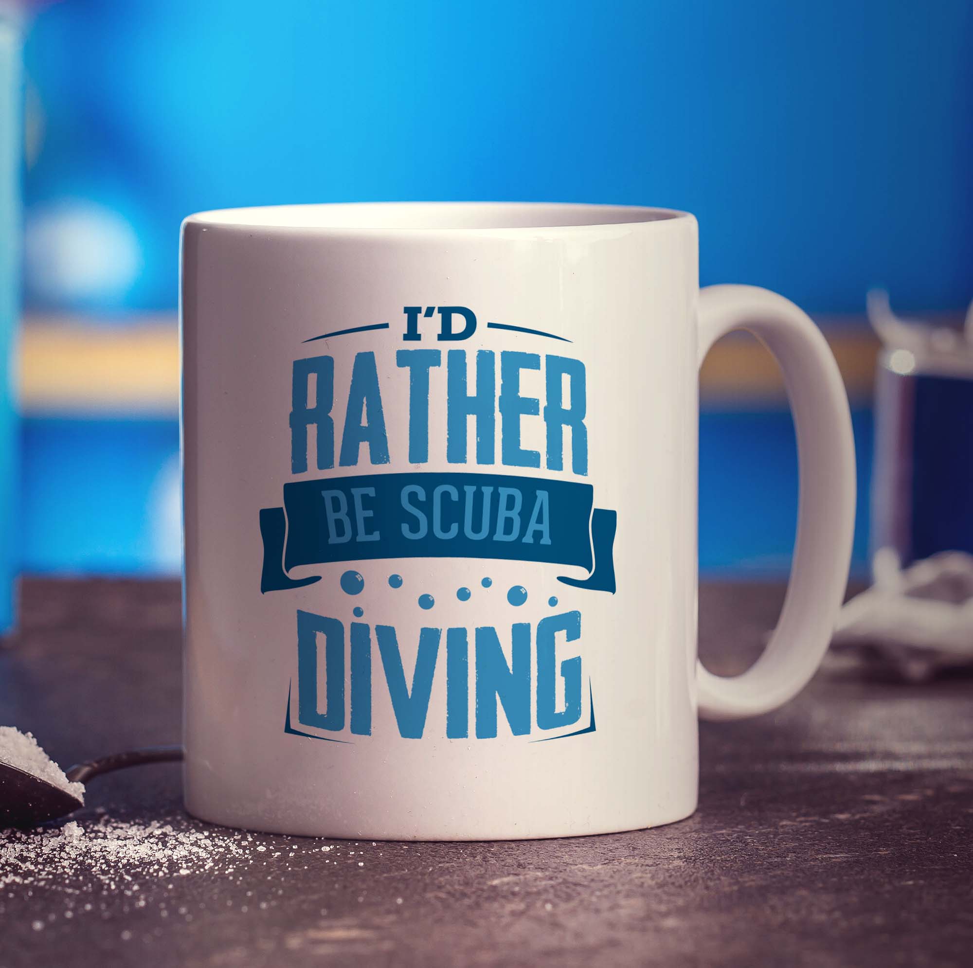 I'd Rather Be Scuba Diving Mug
