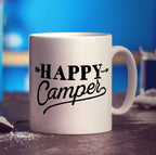 Happy Camper Mug - Standard 330ml (11oz) / White
