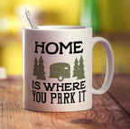 Home is Where You Park it Mug - Standard 330ml (11oz) / White