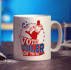 Voted Footballer of the Year Mug - Standard 330ml (11oz) / White