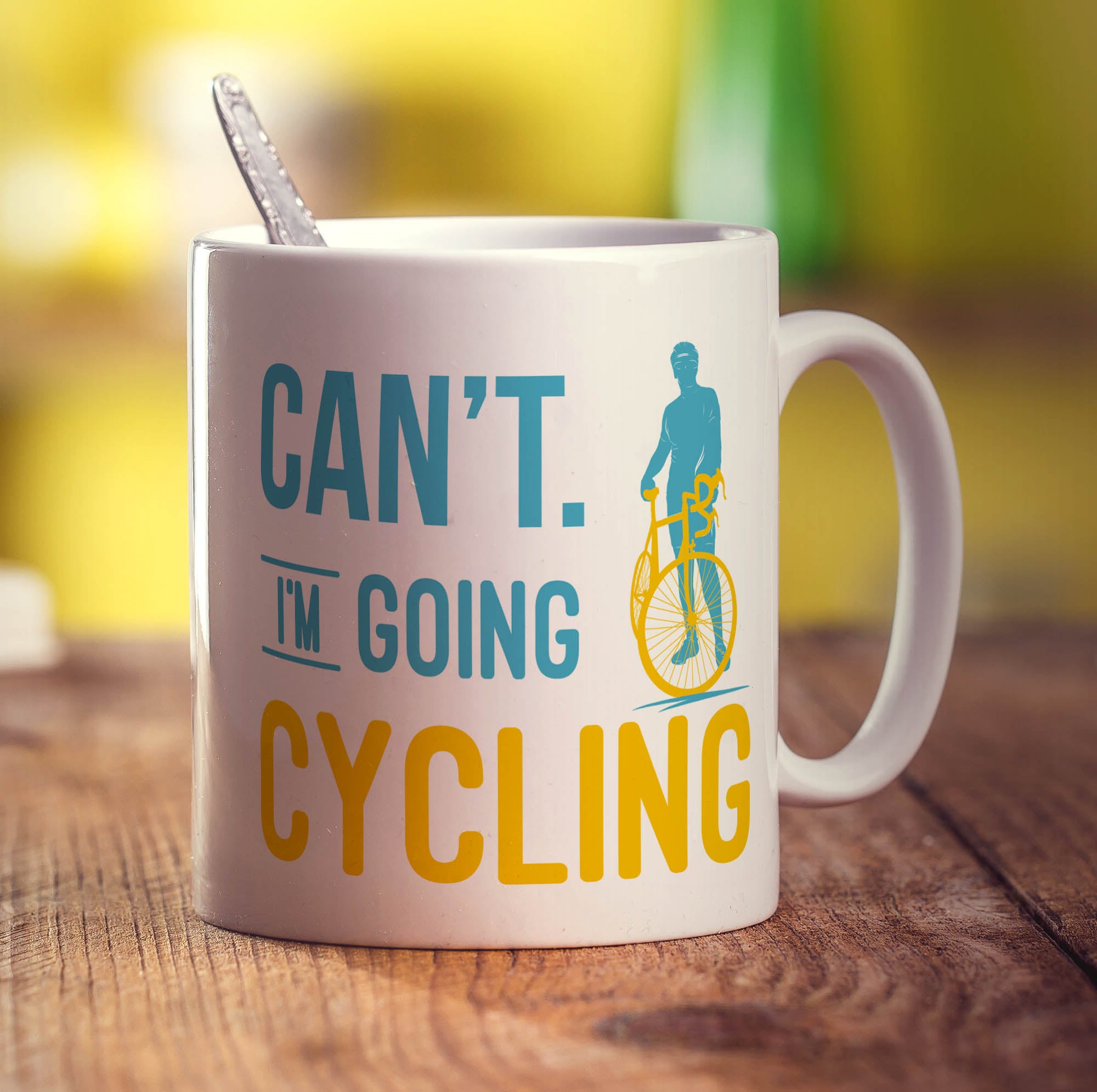 Can't. I'm Going Cycling Mug