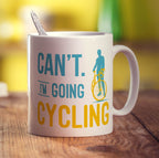 Can't. I'm Going Cycling Mug - Standard 330ml (11oz) / White
