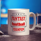 Fantasy Football Champion Mug - Standard 330ml (11oz) / White