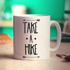 Take a Hike Mug - Standard 330ml (11oz) / White