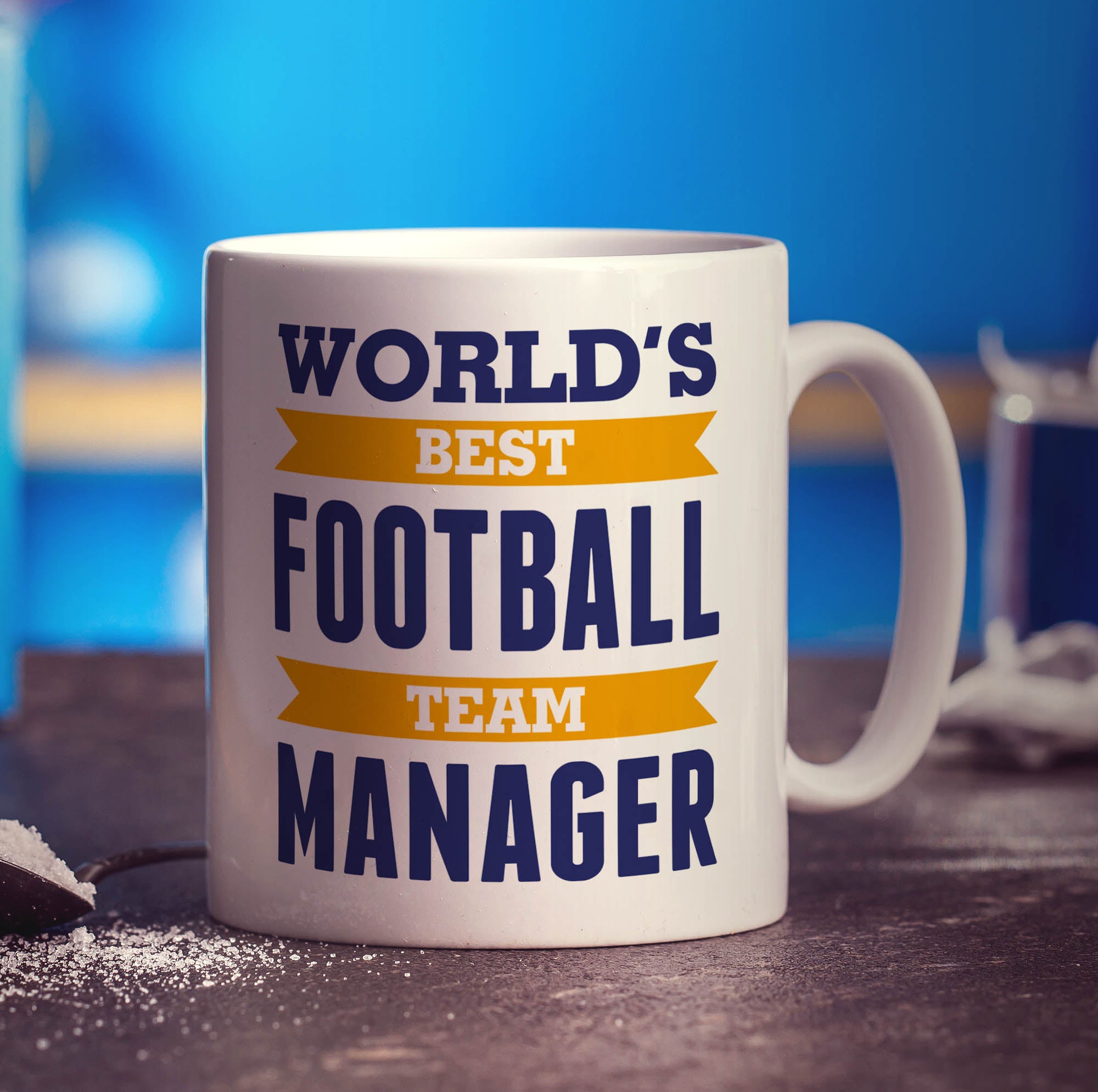 World's Best Football Team Manager Mug