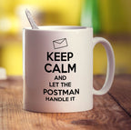 Keep Calm and Let the Postman Handle it Mug - Standard 330ml (11oz) / White