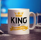 King of Compliance Mug - Standard 330ml (11oz) / White