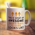 This is What an Awesome Basketball Player Looks Like Mug - Standard 330ml (11oz) / White