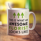 This is What an Awesome Florist Looks Like Mug - Standard 330ml (11oz) / White