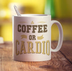 Coffee or Cardio Mug - Standard 330ml (11oz) / White