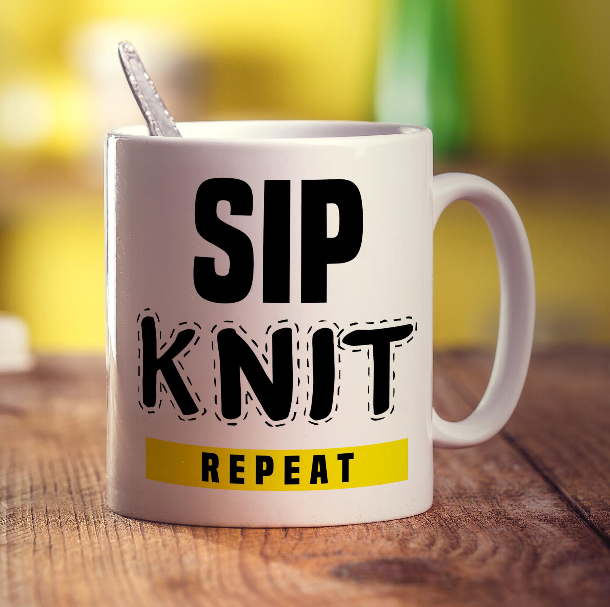 Sip Knit Repeat Mug