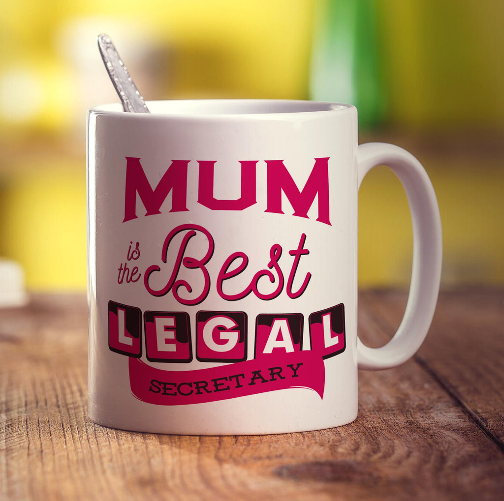 Mum is the Greatest Legal Secretary Mug - Standard 330ml (11oz) / White