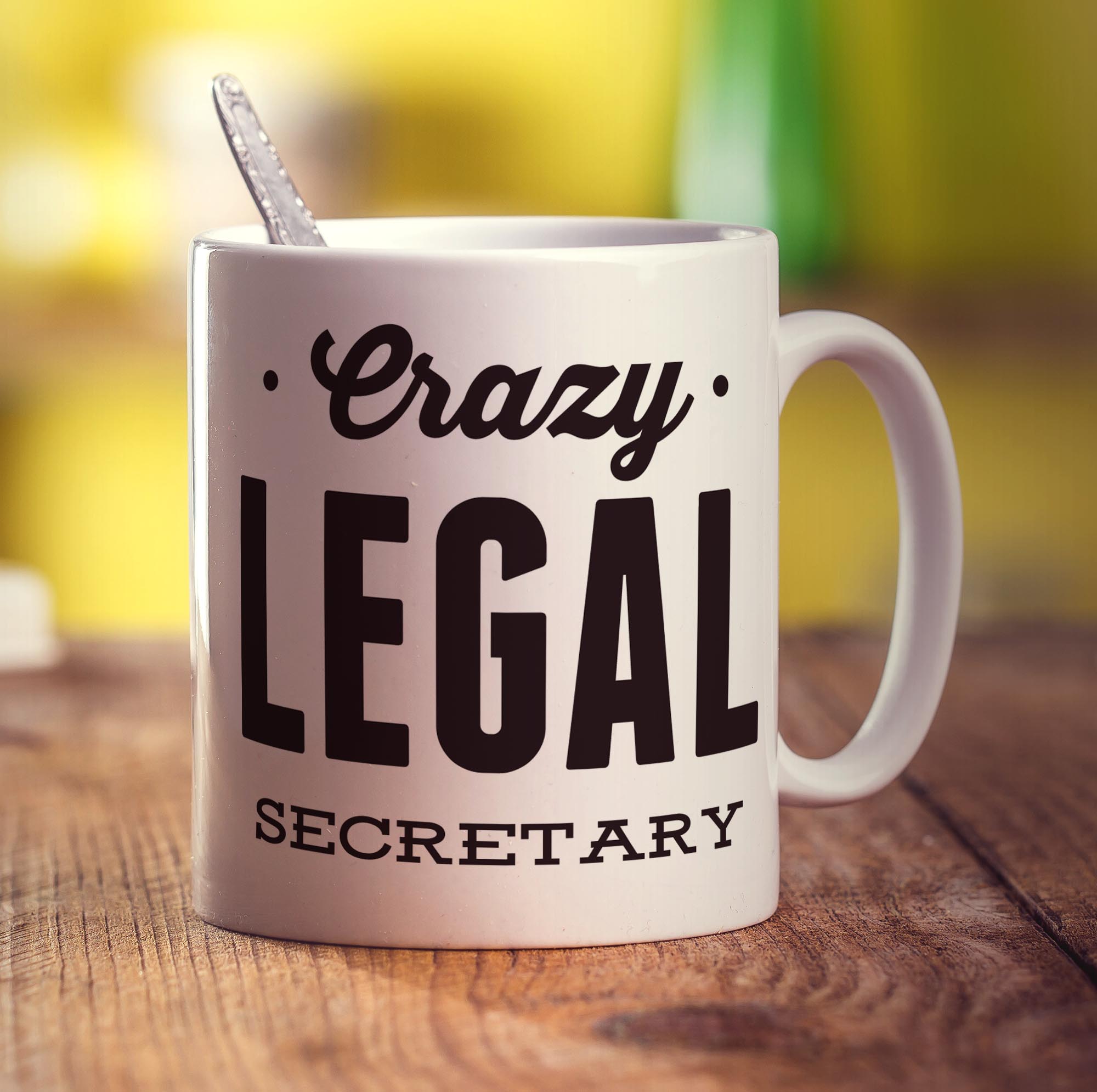 Crazy Legal Secretary Mug