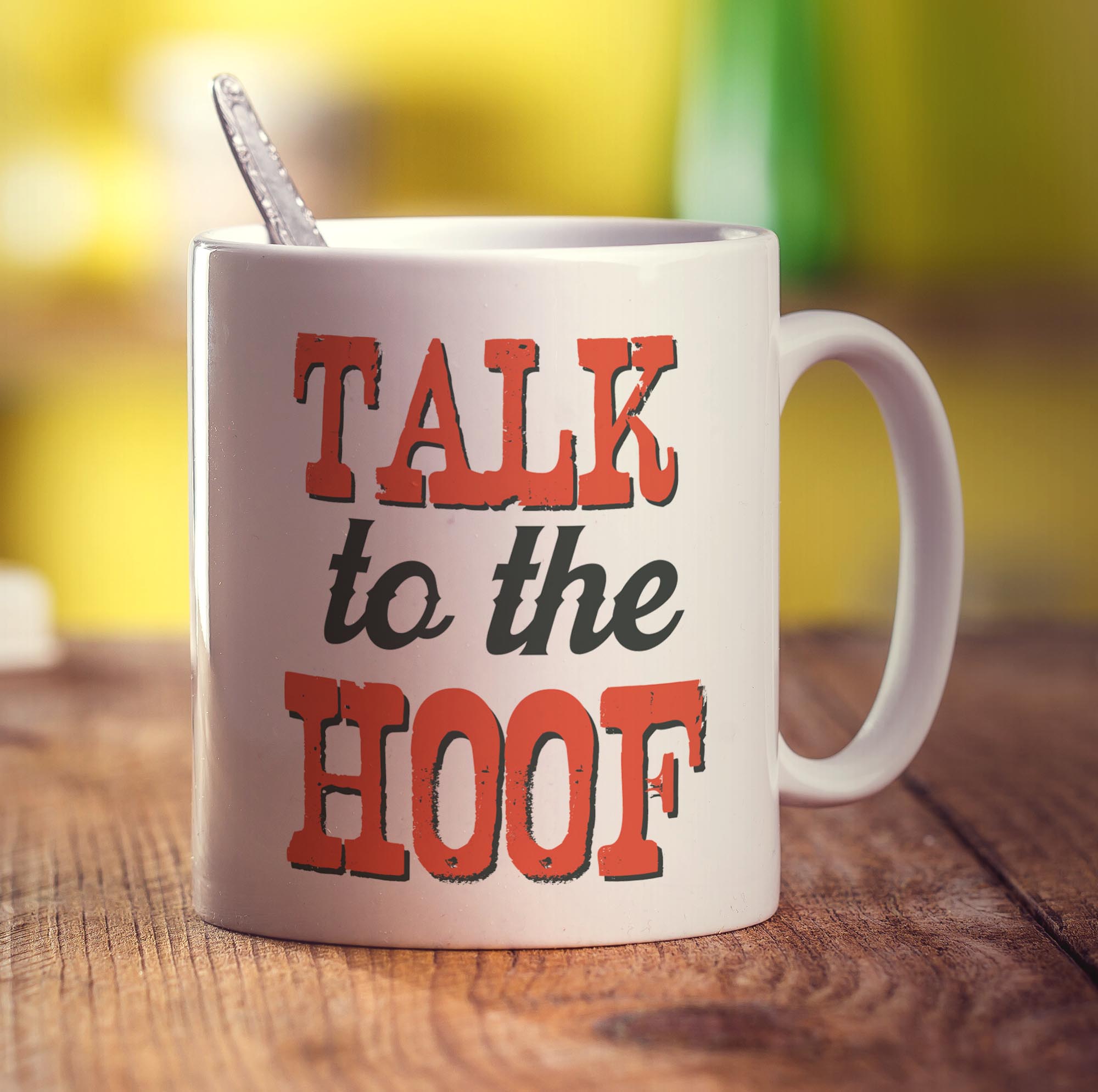 Talk To The Hoof Mug