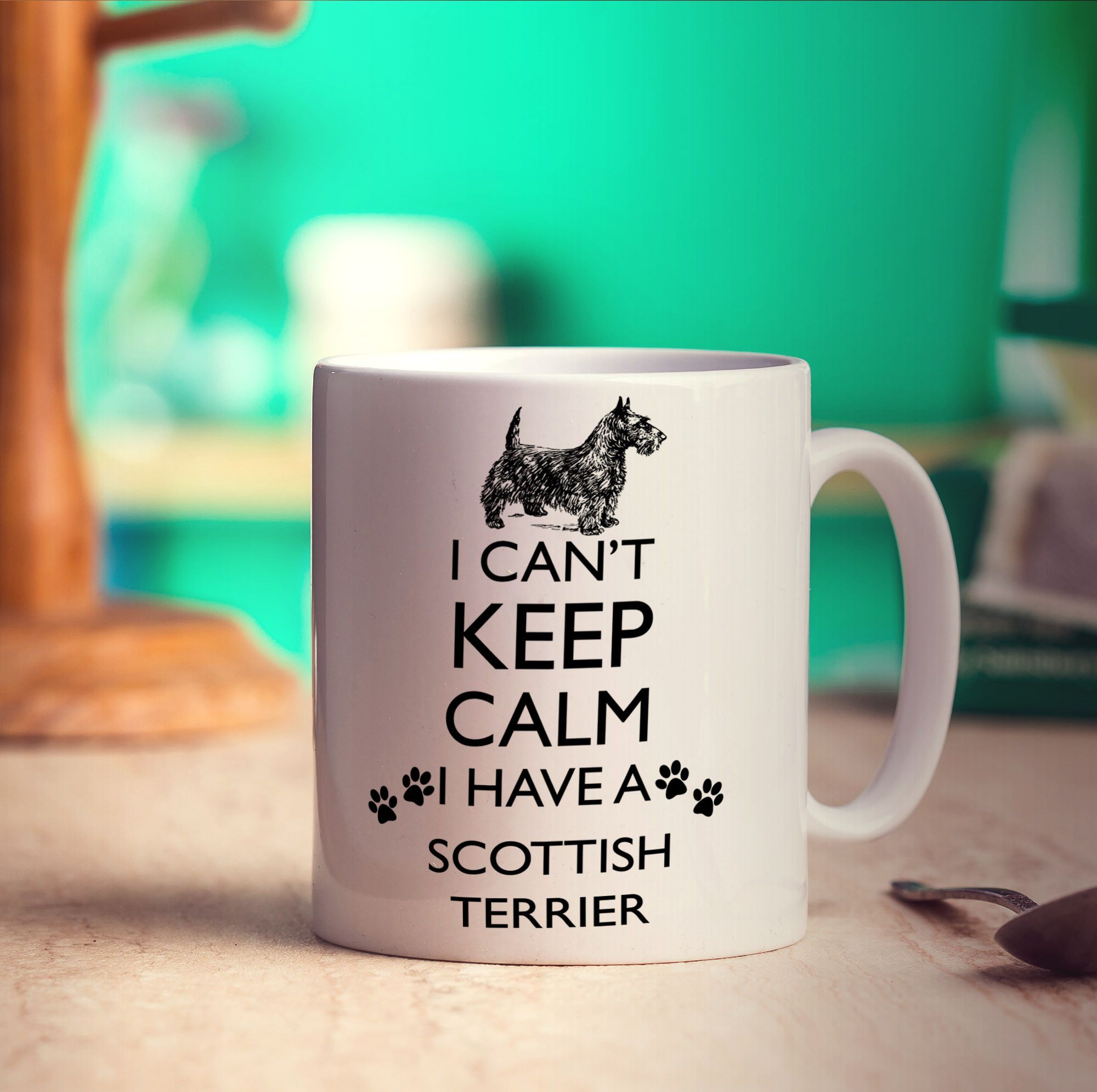 I Can't Keep Calm I Have a Scottish Terrier Mug - Standard 330ml (11oz) / White