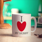 I Heart My Wifey Mug - Standard 330ml (11oz) / White