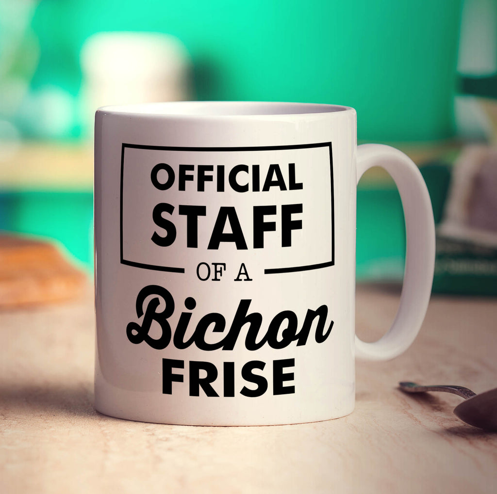 Official Staff of a Bichon Frise Mug