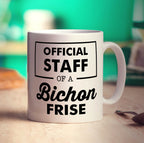 Official Staff of a Bichon Frise Mug