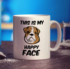 This is My Happy Face Mug - Standard 330ml (11oz) / White