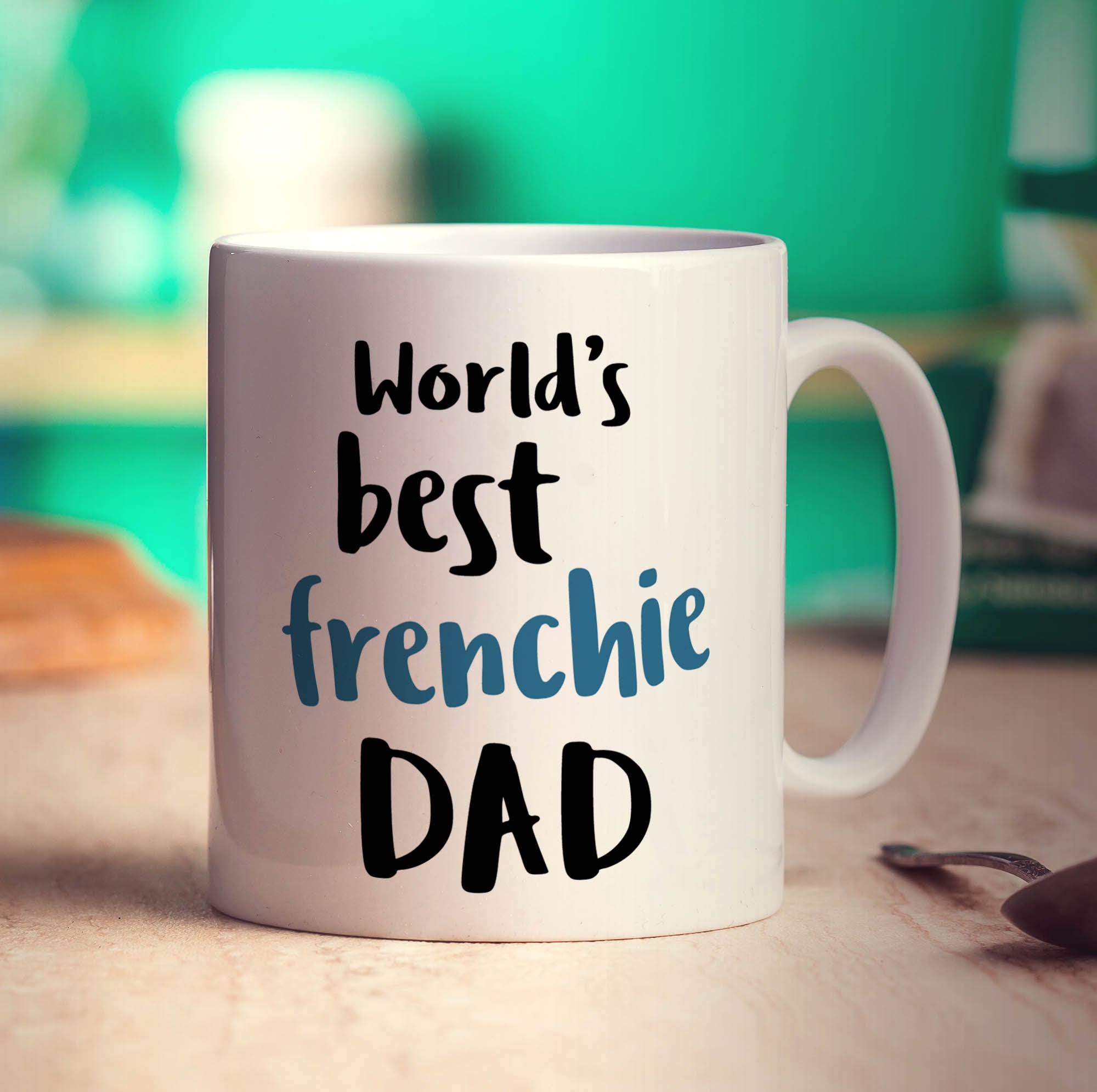 World's Best Frenchie Dad Mug