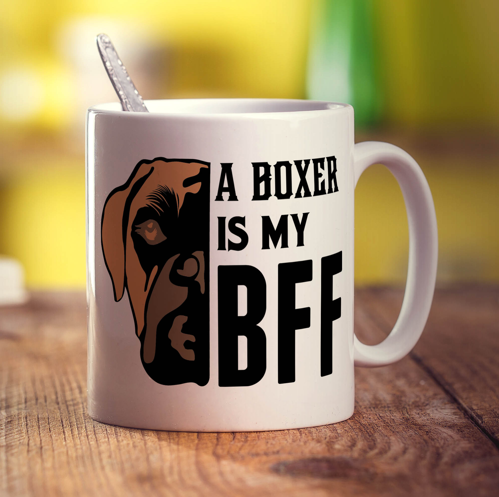A Boxer is My BFF Mug