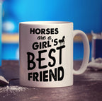 Horses are a Girl's Best Friend Mug