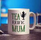 Tea-rrific Mum Mug - Standard 330ml (11oz) / White