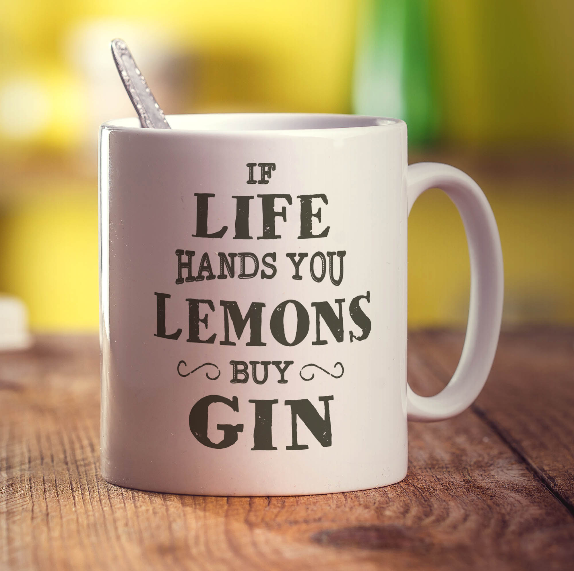 If Life Hands You Lemons Buy Gin Mug