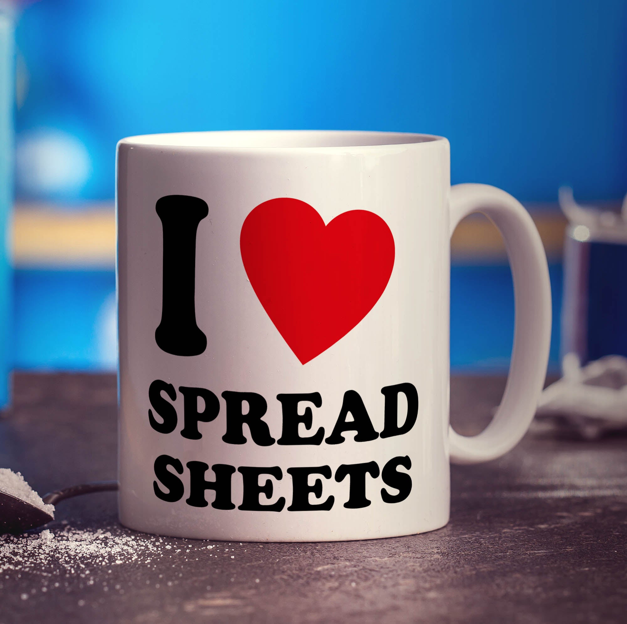 I Heart Spreadsheets Mug