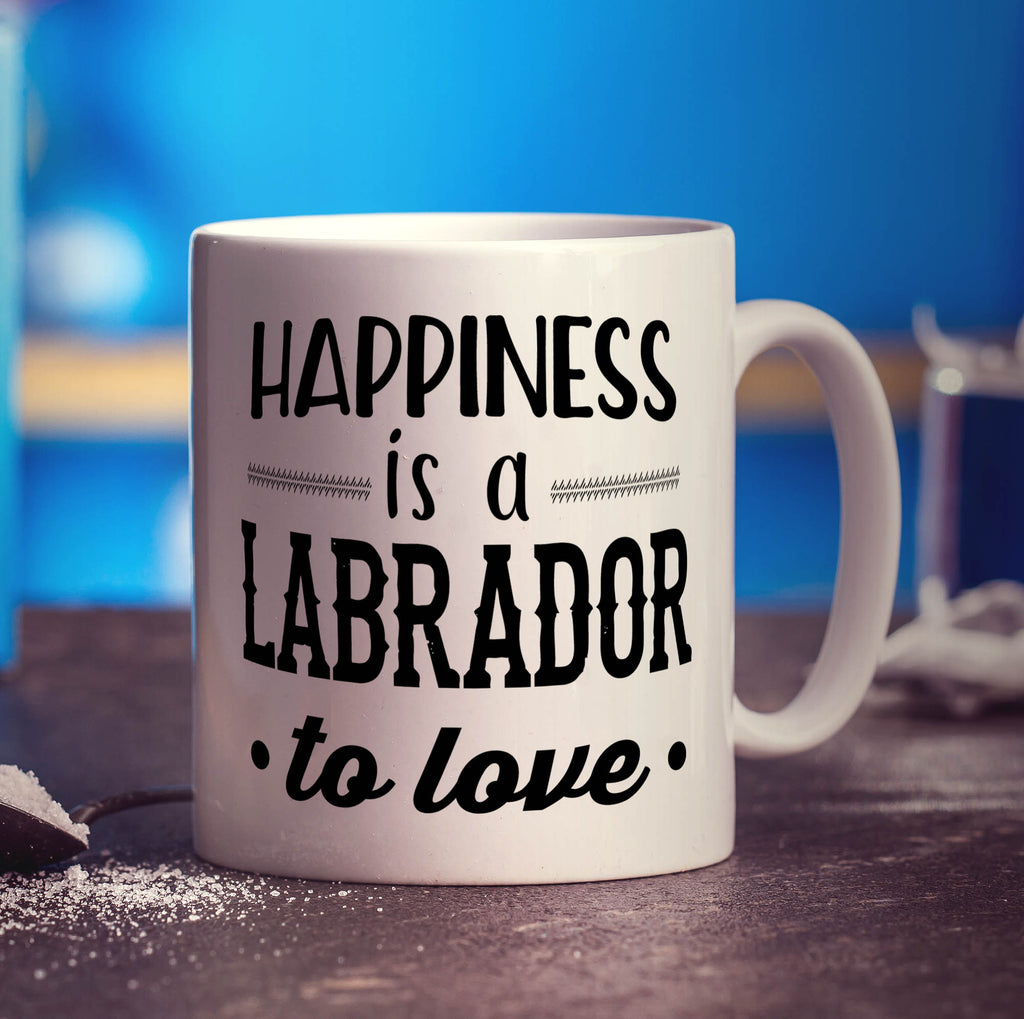 Happiness is a Labrador to Love Mug