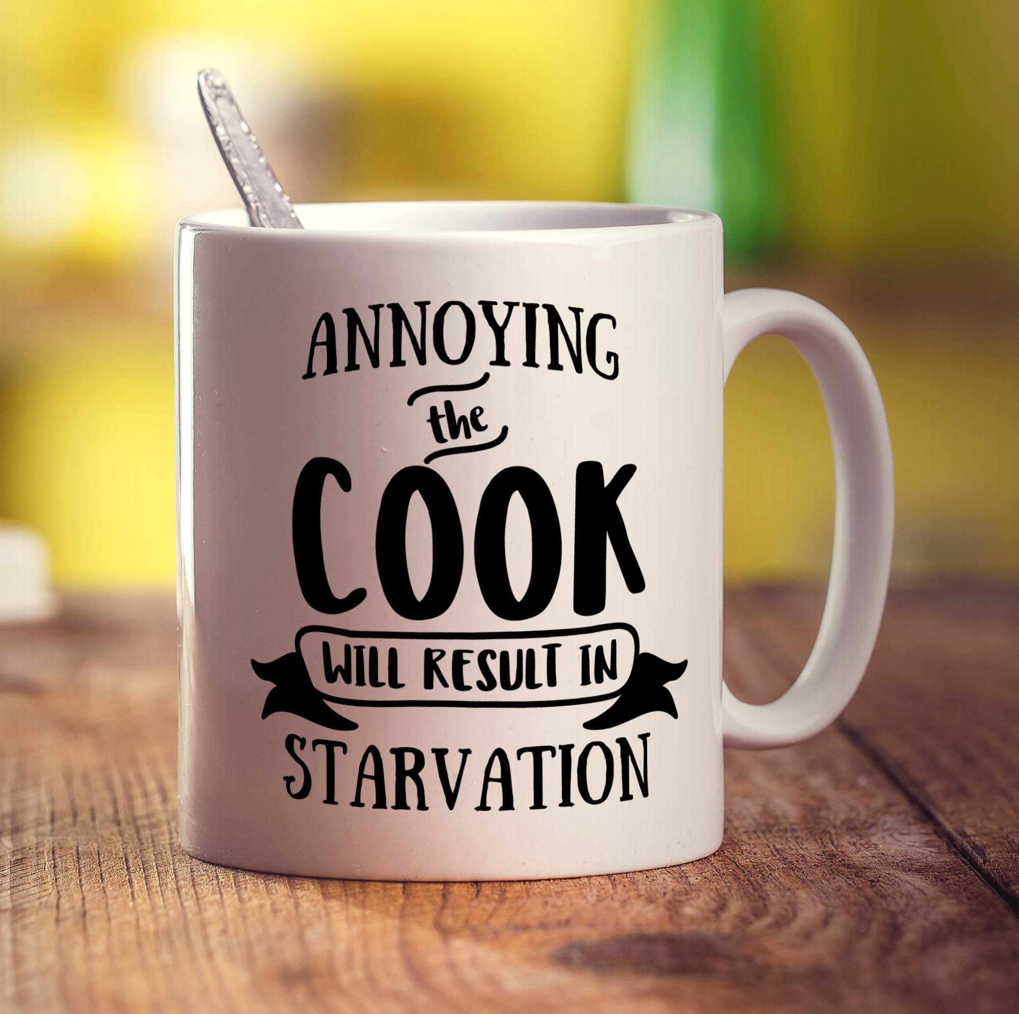 Annoying The Cook Will Result In Starvation Mug