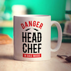 Danger Head Chef in Bad Mood Mug