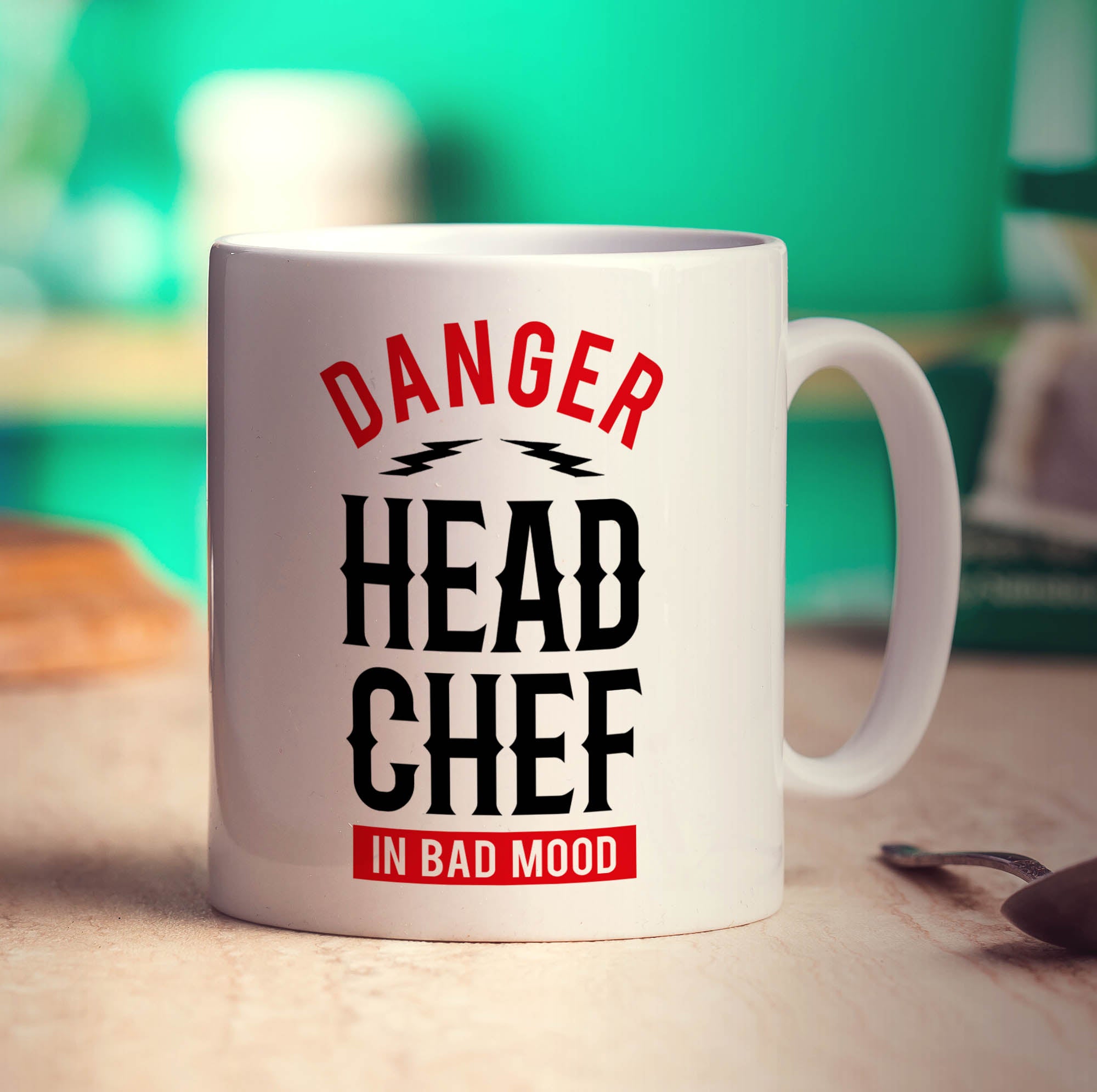 Danger Head Chef in Bad Mood Mug