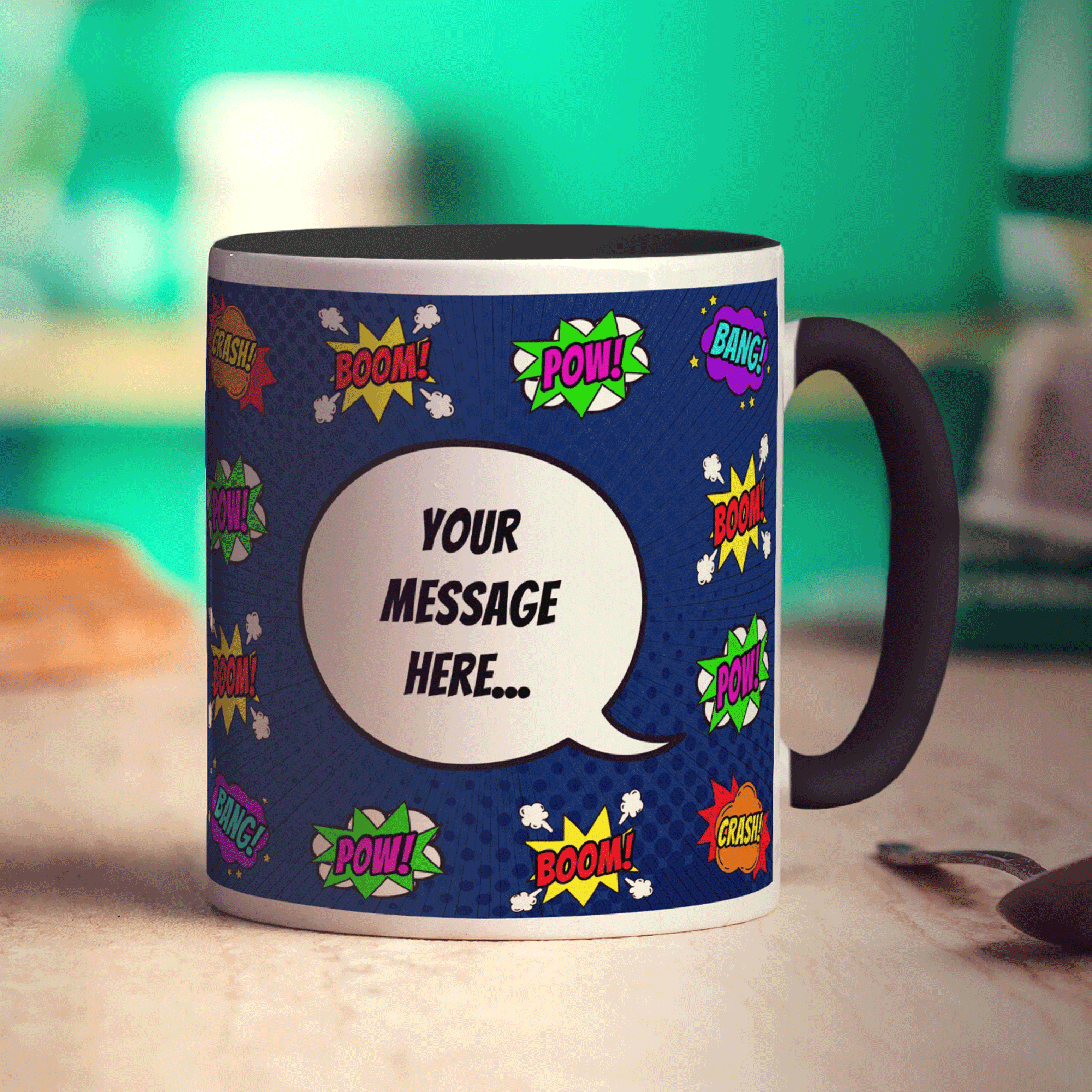 Personalised Comic Book Mug