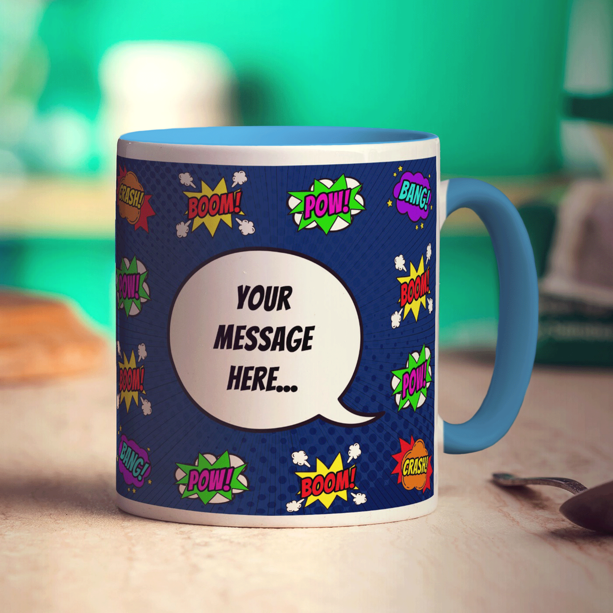 Personalised Comic Book Mug