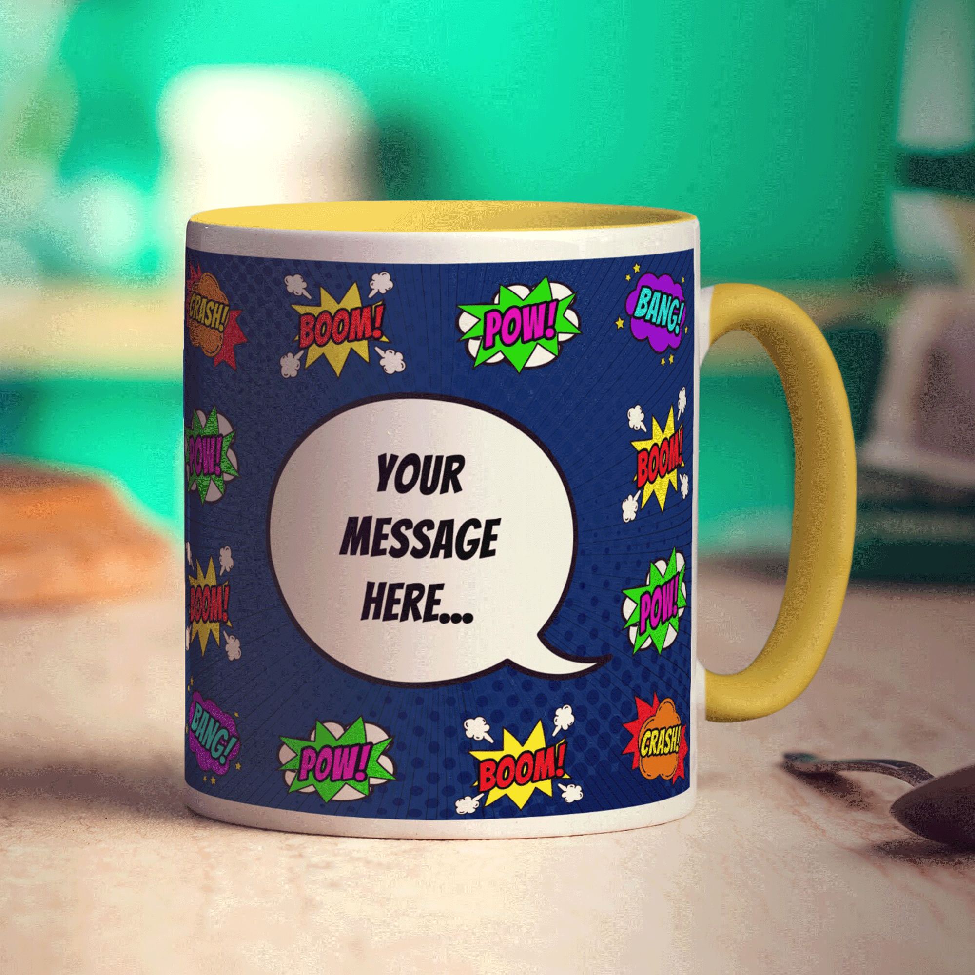 Personalised Comic Book Mug