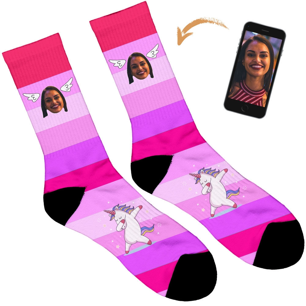 Personalised Unicorn Socks
