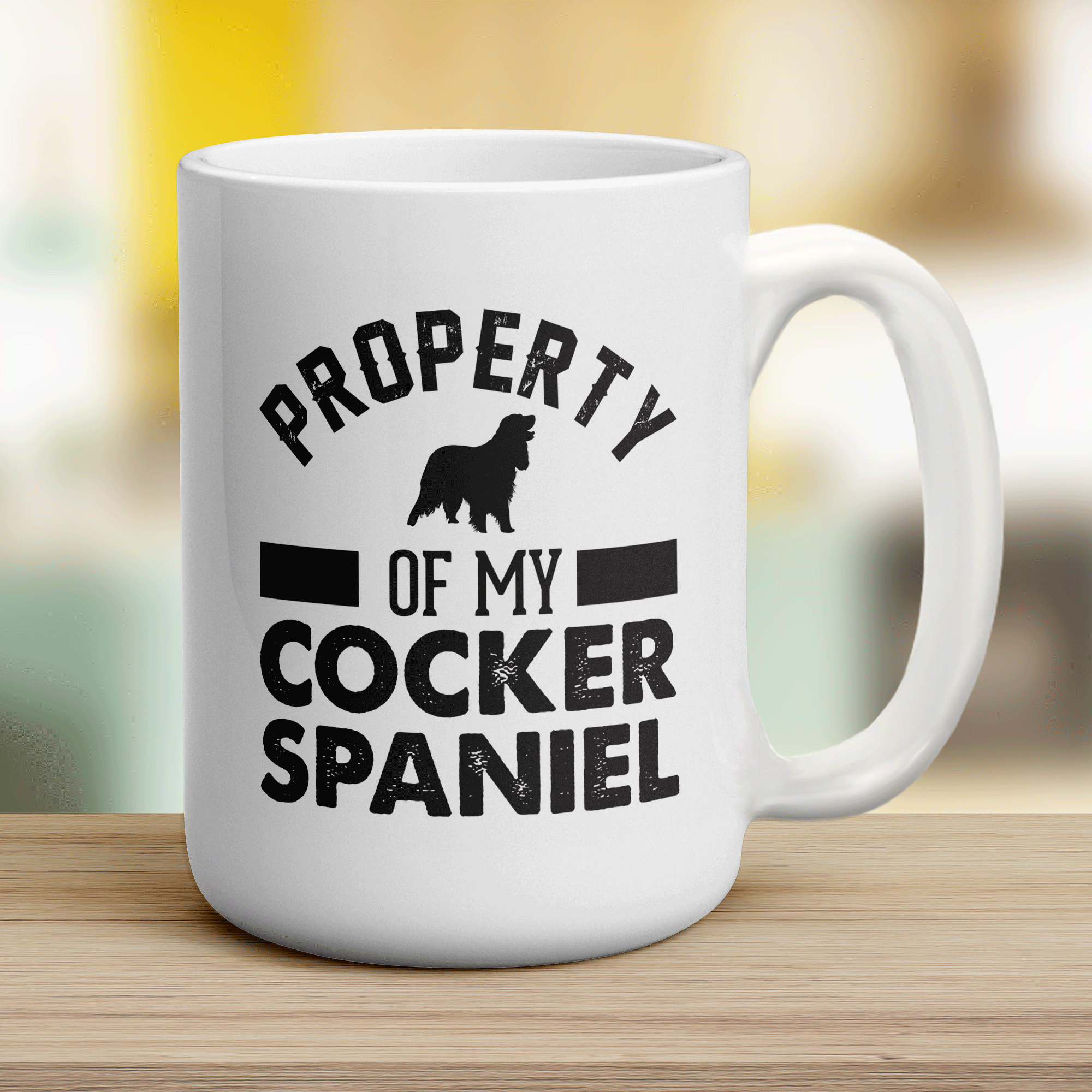 Property Of My Cocker Spaniel Mug