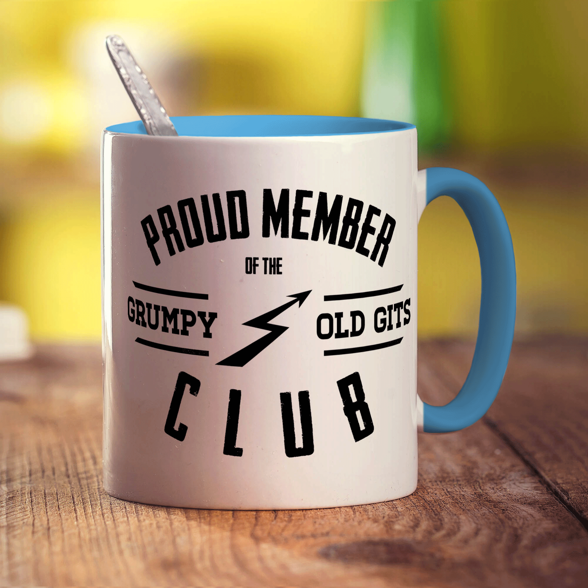Proud Member of the Grumpy Old Gits Club Mug - Standard 330ml (11oz) / Blue