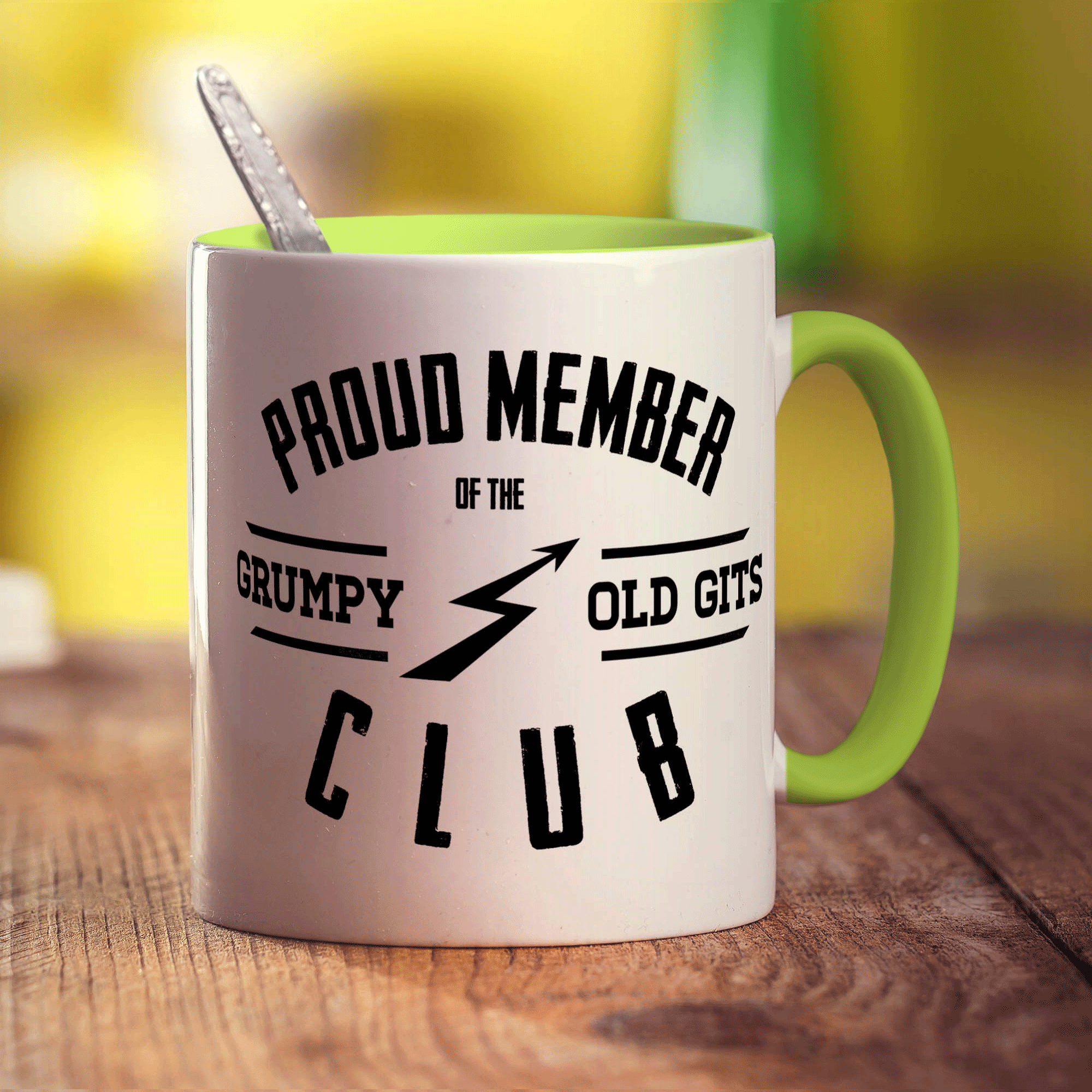 Proud Member of the Grumpy Old Gits Club Mug - Standard 330ml (11oz) / Green