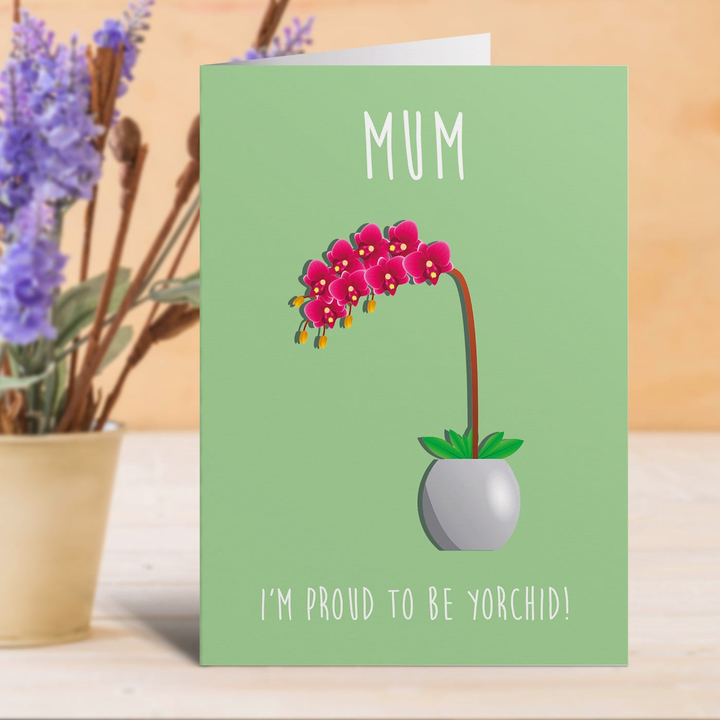 I'm Proud to be Yorchid Card