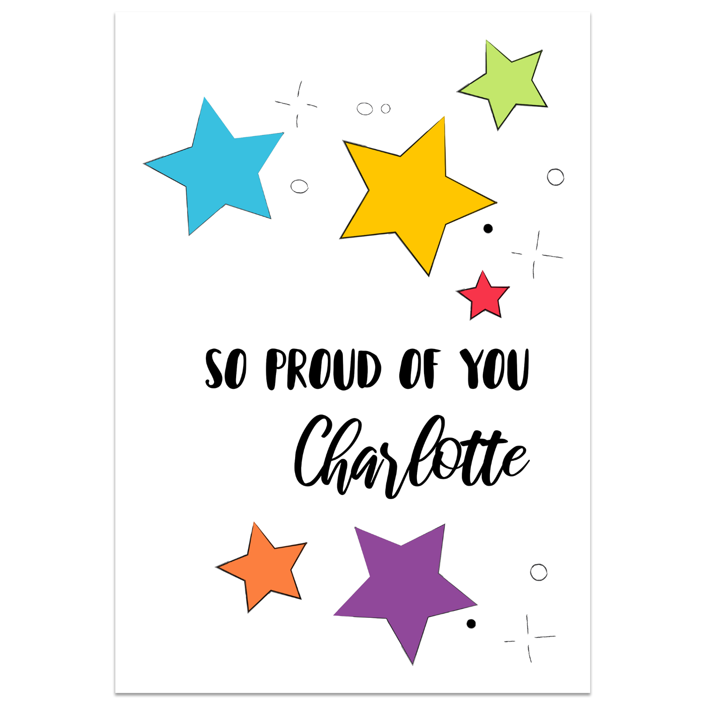 So Proud Of You Card