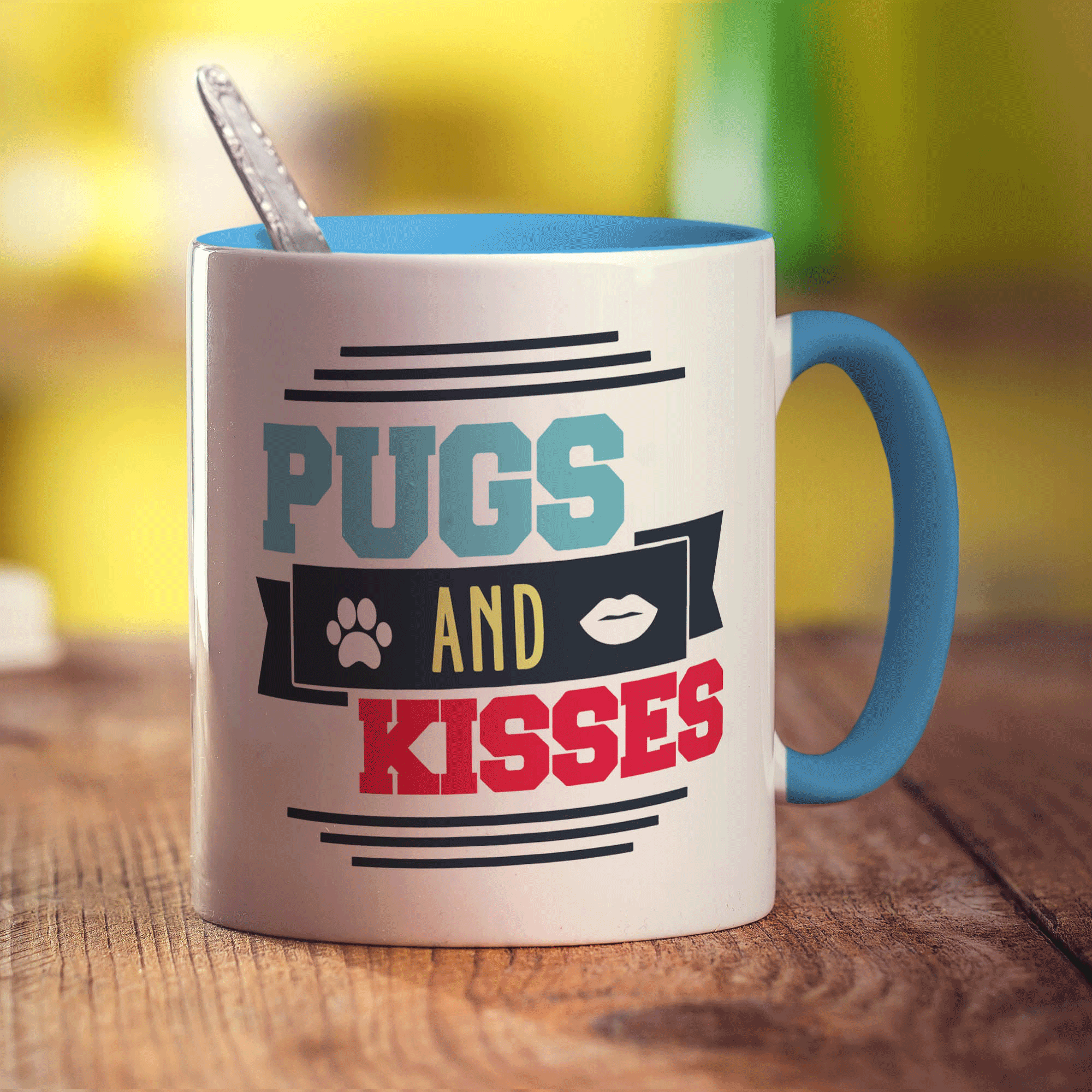 Pugs and Kisses Mug