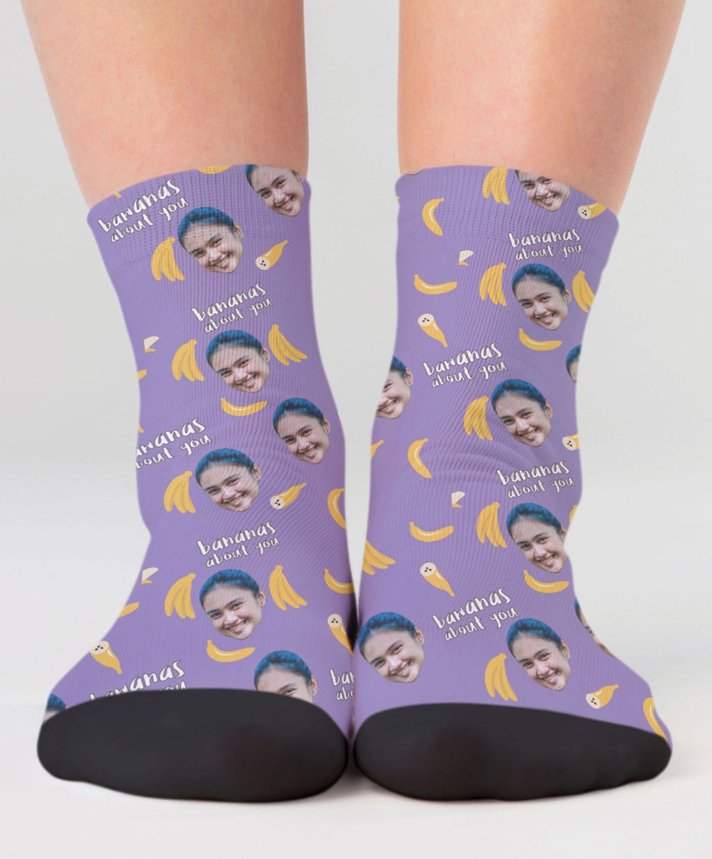 Bananas About You Personalised Socks
