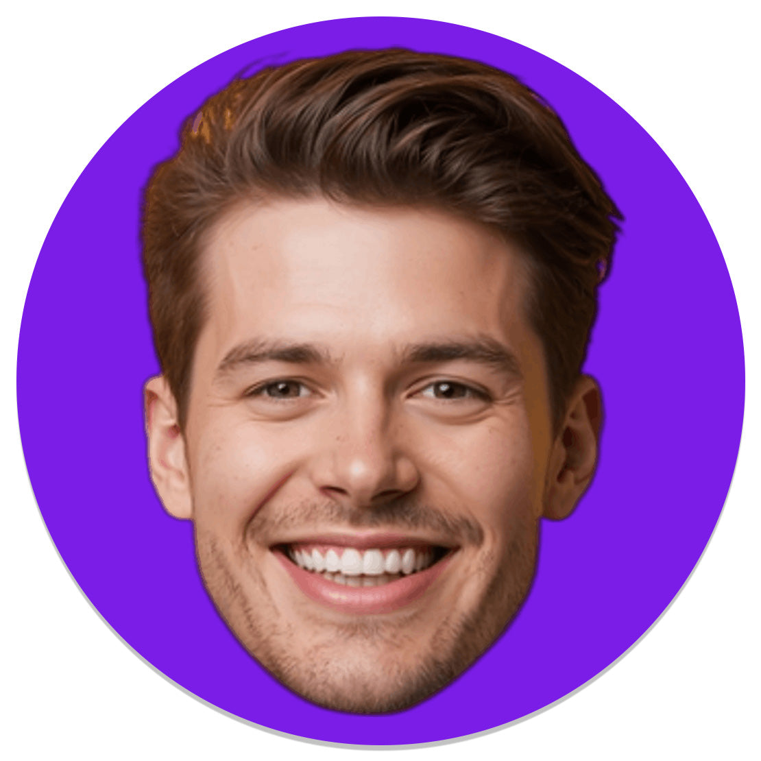 In Your Face Stickers