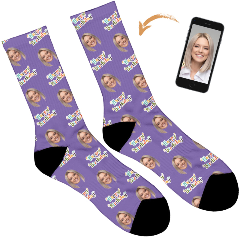 Birthday Personalised Socks